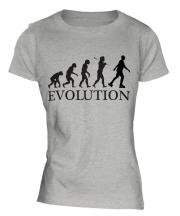 Inline Skater Evolution Ladies T-Shirt