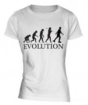 Inline Skater Evolution Ladies T-Shirt