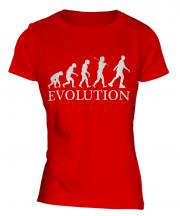 Inline Skater Evolution Ladies T-Shirt