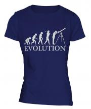 Astronomy Evolution Ladies T-Shirt