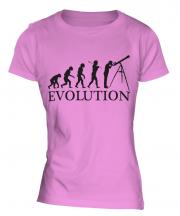 Astronomy Evolution Ladies T-Shirt