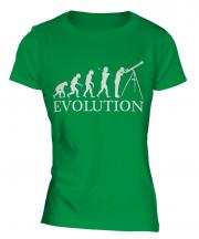 Astronomy Evolution Ladies T-Shirt