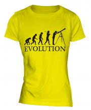 Astronomy Evolution Ladies T-Shirt