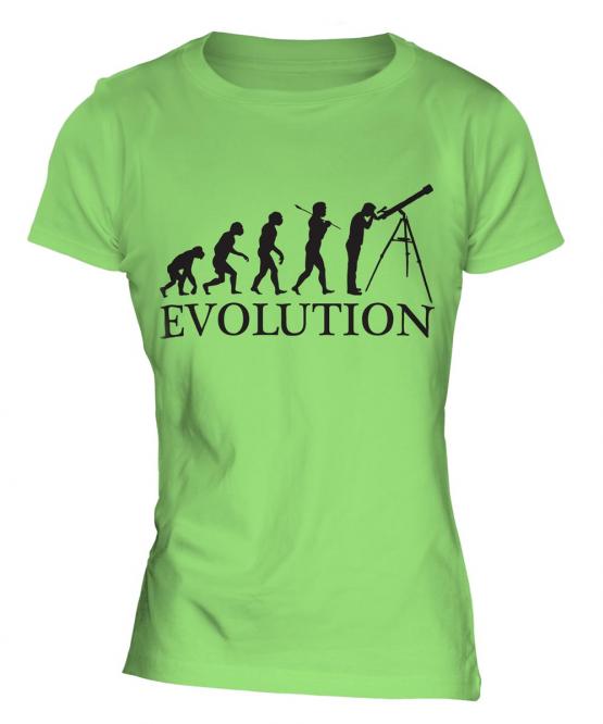 Astronomy Evolution Ladies T-Shirt