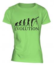 Astronomy Evolution Ladies T-Shirt