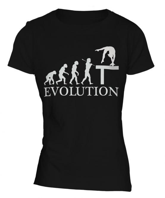 Balance Beam Evolution Ladies T-Shirt
