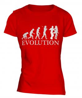 Salsa Dancing Evolution Ladies T-Shirt