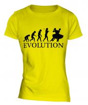 Foxtrot Dancing Evolution Ladies T-Shirt
