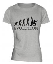 Rumba Dancing Evolution Ladies T-Shirt