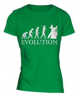 Waltz Dancing Evolution Ladies T-Shirt