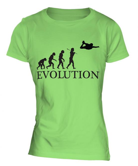 Skydiving Evolution Ladies T-Shirt