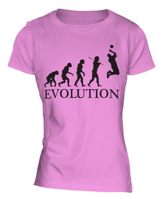Volleyball Evolution Ladies T-Shirt