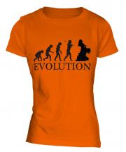 Belly Dancer Evolution Ladies T-Shirt