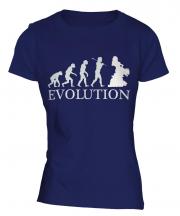 Belly Dancer Evolution Ladies T-Shirt