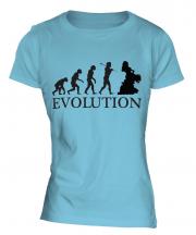 Belly Dancer Evolution Ladies T-Shirt