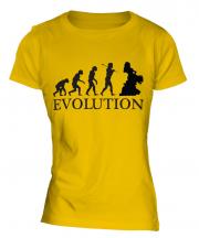 Belly Dancer Evolution Ladies T-Shirt