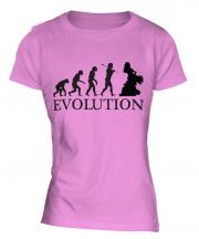 Belly Dancer Evolution Ladies T-Shirt