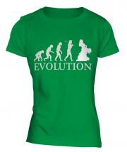 Belly Dancer Evolution Ladies T-Shirt
