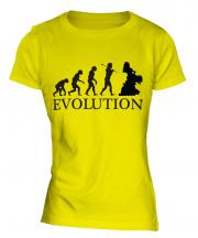 Belly Dancer Evolution Ladies T-Shirt
