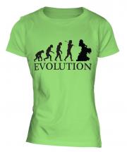 Belly Dancer Evolution Ladies T-Shirt