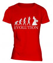 Belly Dancer Evolution Ladies T-Shirt