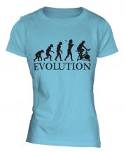 Cycling Machine Evolution Ladies T-Shirt