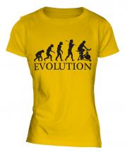 Cycling Machine Evolution Ladies T-Shirt