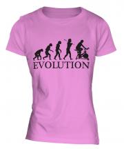 Cycling Machine Evolution Ladies T-Shirt