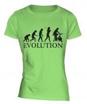 Cycling Machine Evolution Ladies T-Shirt