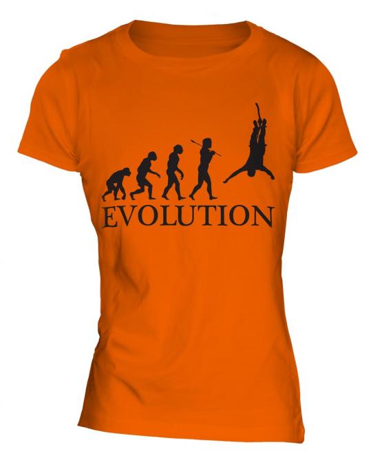 Bungee Jump Evolution Ladies T-Shirt