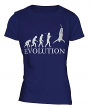 Bungee Jump Evolution Ladies T-Shirt
