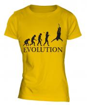 Bungee Jump Evolution Ladies T-Shirt