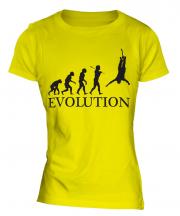 Bungee Jump Evolution Ladies T-Shirt