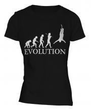 Bungee Jump Evolution Ladies T-Shirt