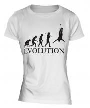 Bungee Jump Evolution Ladies T-Shirt