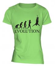 Bungee Jump Evolution Ladies T-Shirt