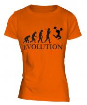 Cheerleader Evolution Ladies T-Shirt