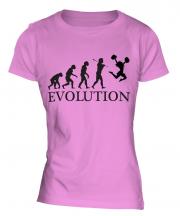 Cheerleader Evolution Ladies T-Shirt
