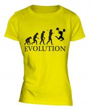 Cheerleader Evolution Ladies T-Shirt