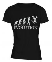 Cheerleader Evolution Ladies T-Shirt