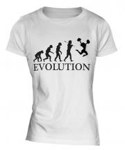 Cheerleader Evolution Ladies T-Shirt