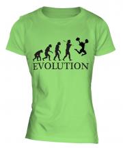 Cheerleader Evolution Ladies T-Shirt
