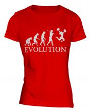 Cheerleader Evolution Ladies T-Shirt