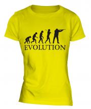 Clay Pigeon Shooting Evolution Ladies T-Shirt
