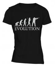 Clay Pigeon Shooting Evolution Ladies T-Shirt