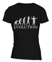 Darts Player Evolution Ladies T-Shirt