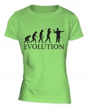 Darts Player Evolution Ladies T-Shirt
