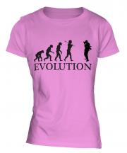 Photographer Evolution Ladies T-Shirt