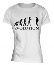 Photographer Evolution Ladies T-Shirt
