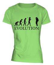 Photographer Evolution Ladies T-Shirt